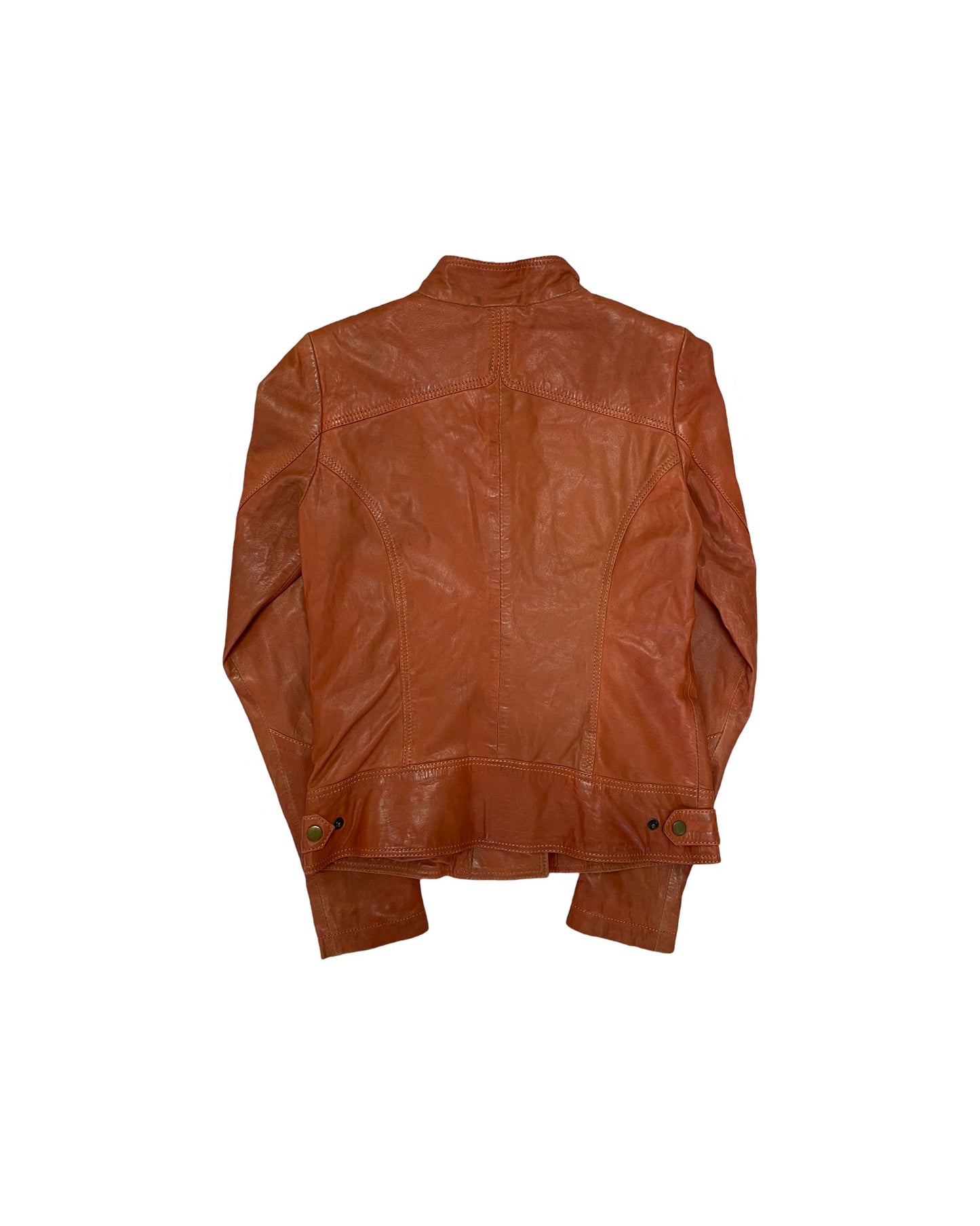 3-Pocket Lederjacke