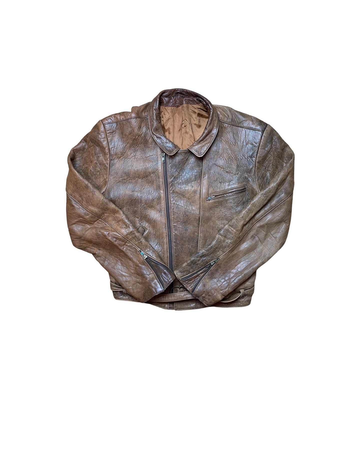 Biker Lederjacke