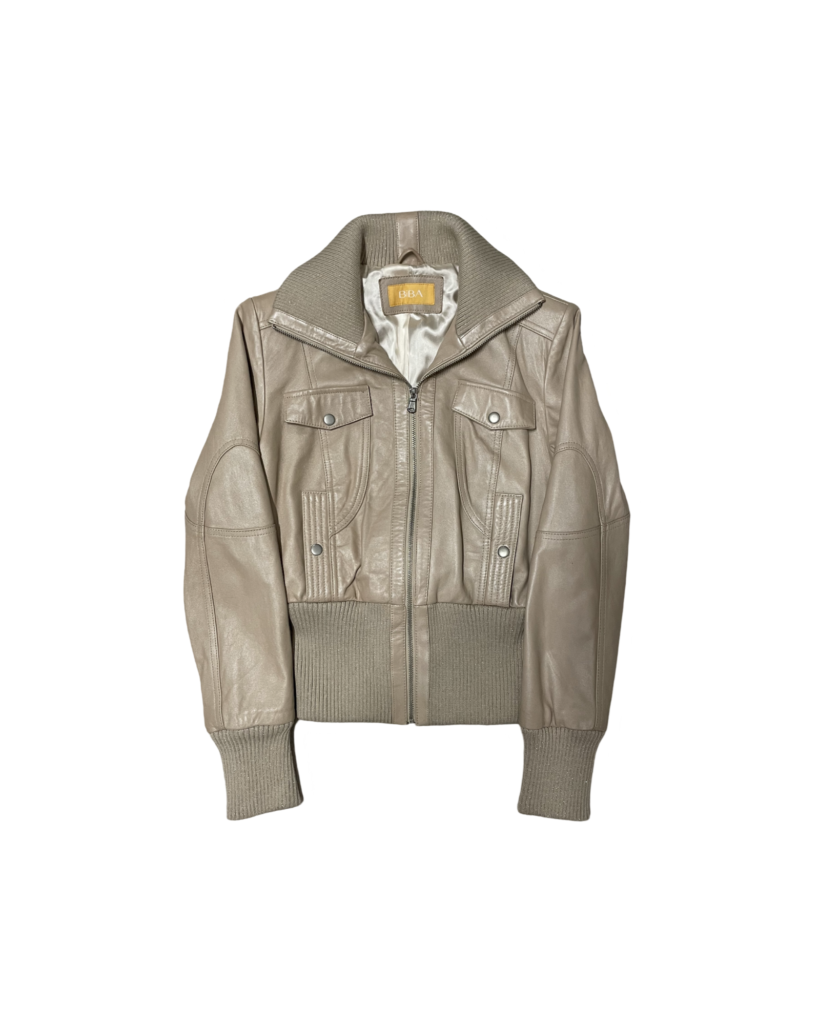 4-Pockets Lederjacke Women