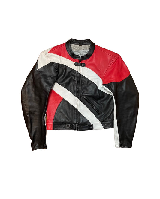 Racing Lederjacke